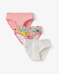 Secret Garden Girl's Brief Underwear - 3 Pack