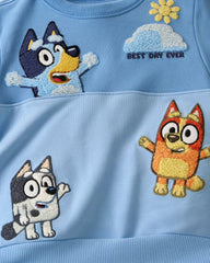 Bluey Best Day Ever Crewneck Sweatshirt
