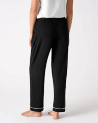 Black Women's Long Sleeve Pajama Set