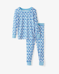 Blue Rainbows Two-Piece Pajama Set