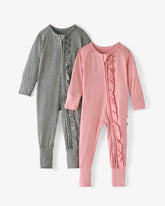 Solid Ruffle Zippy Two Pack Gift Box