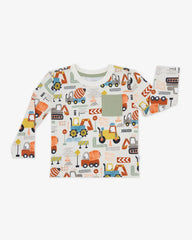 Mini Builders Relaxed Pocket Tee