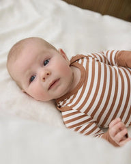 Chestnut Brown Stripe Crescent Zippy