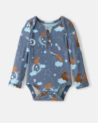 Constellation Cubs Henley Bodysuit