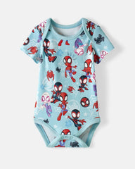 Spidey & His Amazing Friends Tiny Webs Short Sleeve Bodysuit