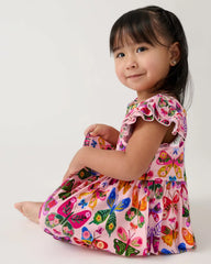 Flutter Garden Skater Dress with Bodysuit