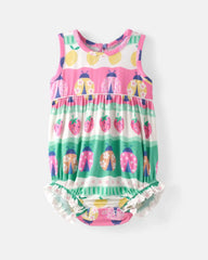 Ladybug Lane Bubble Romper