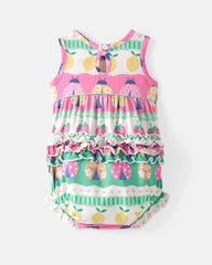 Ladybug Lane Bubble Romper