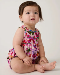 Flutter Garden Bubble Romper