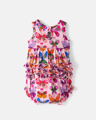 Flutter Garden Bubble Romper