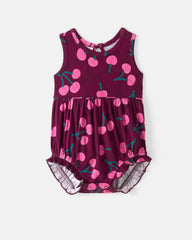 Cherry Charm Bubble Romper