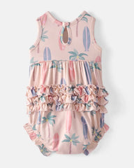 Palm Dunes Bubble Romper