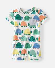 Shell Parade Pocket Shorty Romper