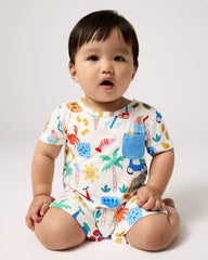 Ciao Bella Pocket Shorty Romper