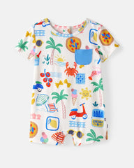 Ciao Bella Pocket Shorty Romper