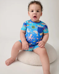 Underwater Discovery Pocket Shorty Romper
