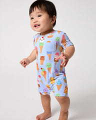 Scoop Squad Pocket Shorty Romper