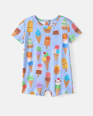 Scoop Squad Pocket Shorty Romper