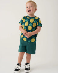 Muted Spruce Chino Shorts