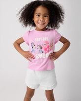 Bluey Best Day Ever Puff Sleeve Tee