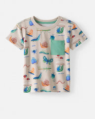 Nature Notes Relaxed Pocket Tee