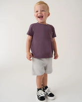 Vintage Plum Relaxed Pocket Tee