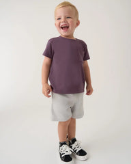 Vintage Plum Relaxed Pocket Tee