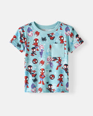 Spidey & His Amazing Friends Tiny Webs Relaxed Pocket Tee