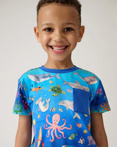 Underwater Discovery Relaxed Pocket Tee