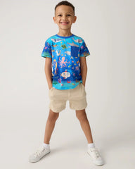 Underwater Discovery Relaxed Pocket Tee