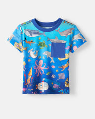 Underwater Discovery Relaxed Pocket Tee