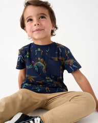 Fossil Quest Relaxed Pocket Tee
