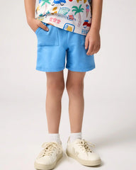 Blue Bolt Shorts
