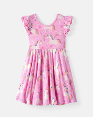 Unicorn Dance Flutter Twirl Dress