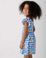 Bluey Dance All Day Flutter Skater Dress