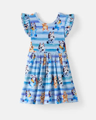 Bluey Dance All Day Flutter Skater Dress