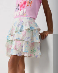 Bluey Playtime Crew Ruffle Skort