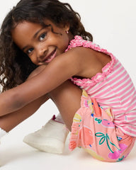 Fruit Frenzy Ruffle Shorts