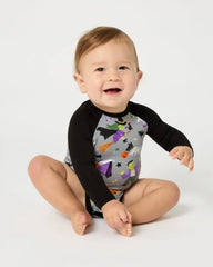 Dracula's Disco Raglan Bodysuit