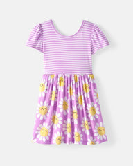 Flower Power Skater Dress