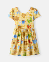 Breakfast Bunch Skater Dress