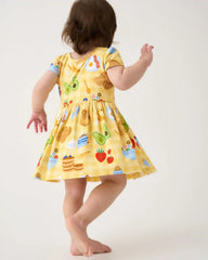 Breakfast Bunch Skater Dress with Bodysuit