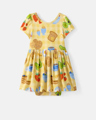Breakfast Bunch Skater Dress with Bodysuit
