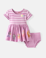 Bluey Friends Forever Short Sleeve Dress with Bloomer