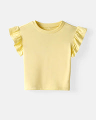 Lemon Twist Flutter Tee