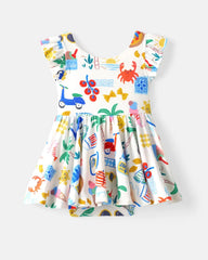 Ciao Bella Flutter Twirl Dress with Bodysuit