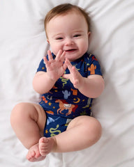 Blue Rancher Roundup Pocket Bodysuit