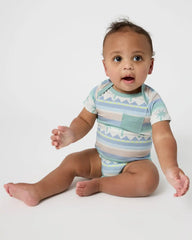 Swell Stripes Pocket Bodysuit