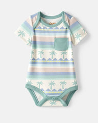 Swell Stripes Pocket Bodysuit