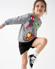 Spidey & His Amazing Friends Mighty City Heroes Crewneck Sweatshirt